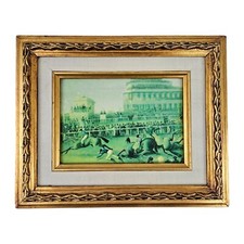 W Tasker Steeplechase Oil Painting Horse Racing Liverpool Aintree National 