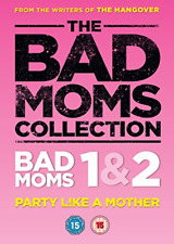 Bad Moms and Bad Moms Christmas (1&2) DVD Mila Kunis 2017/2016 Free UK P&P