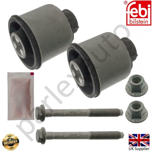 Rear axle mount bushes - rear, pair