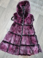 Faux Fur Gilet Size M UK 10