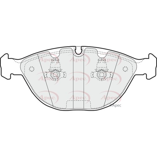 Brake pads set - set, for