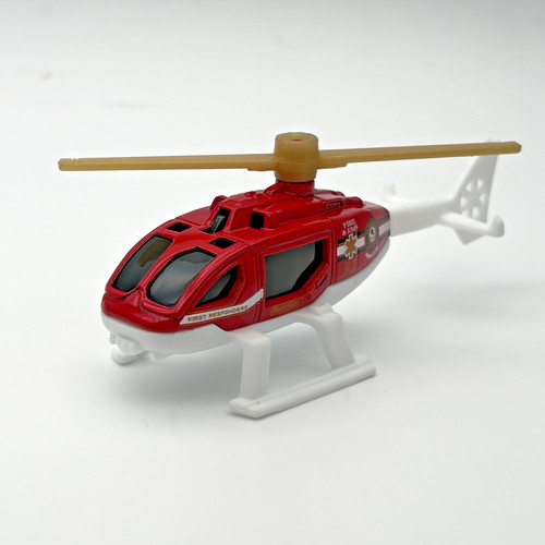 Matchbox rescue helicopter red - rescue,