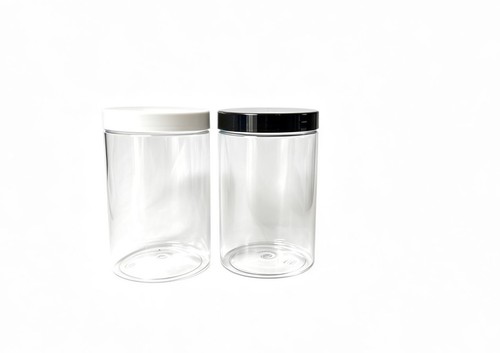 Plastic storage jars pots tub - storage,