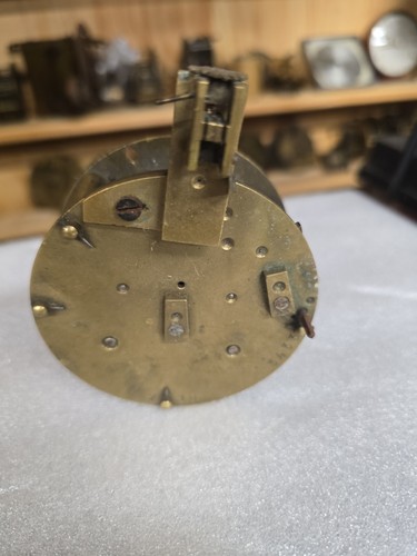 Antique french clock mechanism - french,