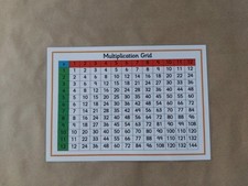 Multiplication square grid - multiplication, square/