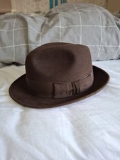 Dunn & Co Brown Fur Felt