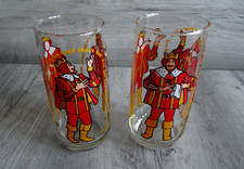 Burger King Glass X2  Vintage 1979 Made in USA