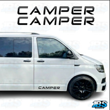 FITS VW Transporter T5 T6 CAMPER Vinyl Decals Graphics Stickers SET