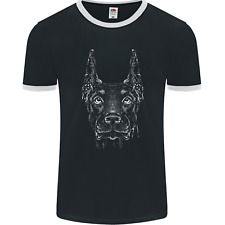 A Doberman Dog Mens Ringer T-Shirt FotL