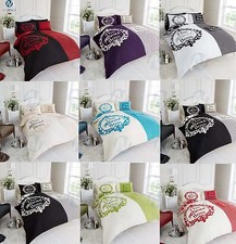 Duvet cover with pillow cases - with,