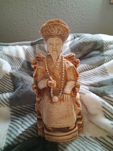 Vintage chinese carved faux - vintage,