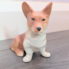 Vintage Ceramic Corgi Dog