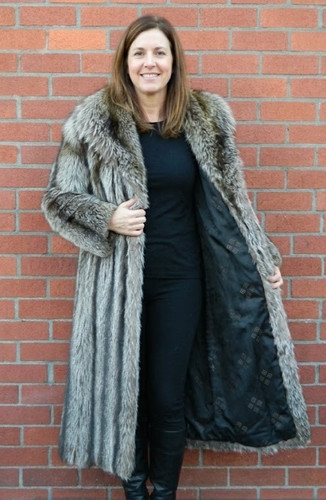 Vintage luxury real raccoon - vintage,