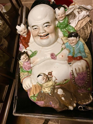 Very large porcelain laughing - very,