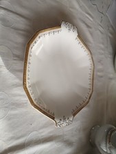 Alfred Meakin Gilded Ceramic Cake/Serving Plate 10 1/2" Vintage