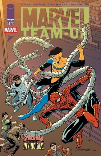 Marvel team facsimile - marvel, team-up