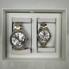 Fossil White Dial His and Hers
