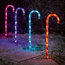 Candy Cane Christmas Path
