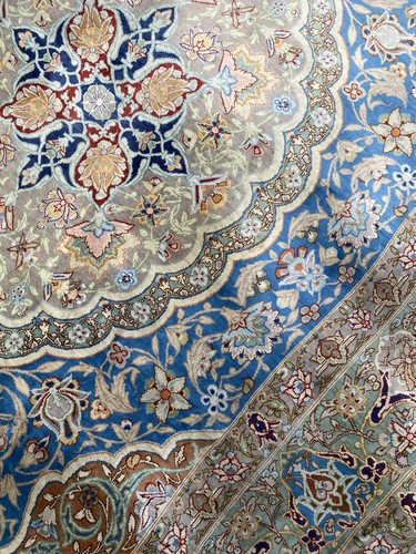 Antique old used silk handmade - old,