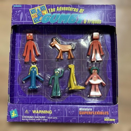 Gumby figure set used - used, box
