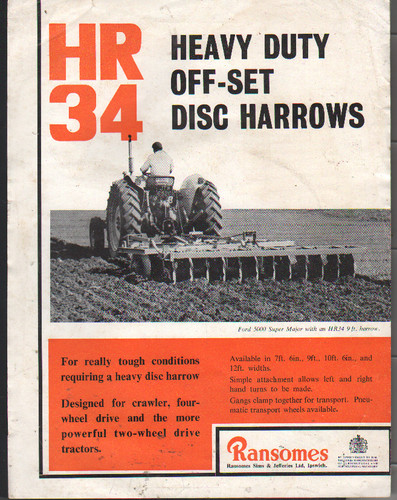 Ransomes heavy duty - "hr, 34"