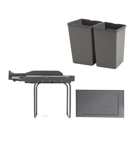 Anthracite pull out integrated - anthracite,