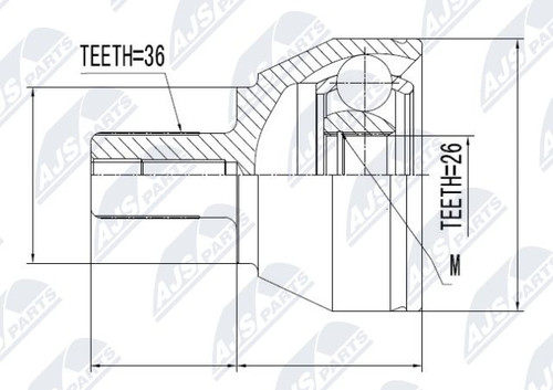 Npz 027 nty joint - joint, kit