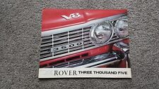 ROVER P6 3500 V8 SALES
