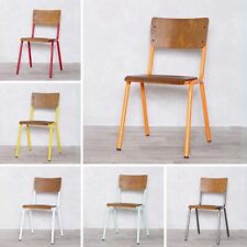STACKING CHAIRS DINING CHAIRS SEVEN COLOUR CHOICES COLOURFUL DINING CHAIRS