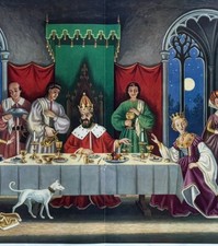 Charles Stewart POSTER CHILD EDUCATION Magazine June 1954 THE FROG PRINCE Fairy