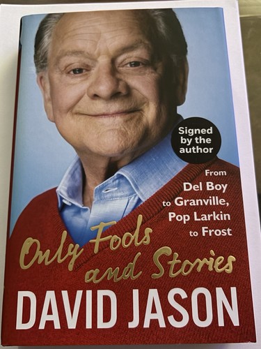 David jason hand signed - david,