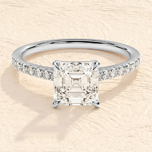 Carat asscher cut diamond - 1/3,