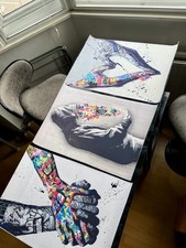 x3 Banksy Martin Whatson