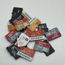 5 x 32GB  micro SD cards, memory card job lot various brands