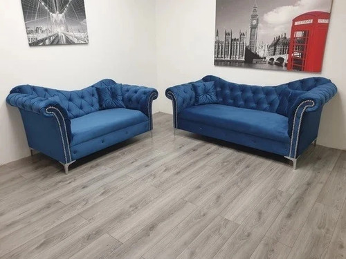 Stella velvet baroque sofa - stella,
