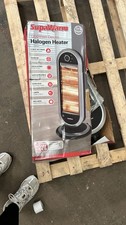 SupaWarm 1200W Deluxe Slimline Halogen Heater (SHHD1200B) DAMAGED BOX