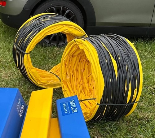 Dog agility tunnel brand - agility,