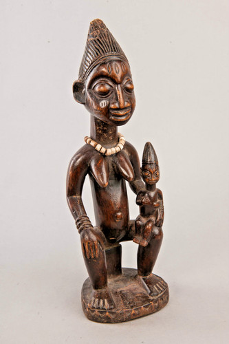 Yoruba maternity figure - ,