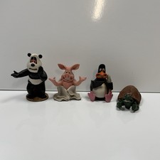 Vintage Danbury Mint Aardman Creature Comforts 1994 X4 Collectible Figures