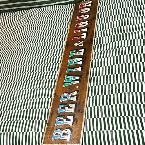 Large wooden sign - large, handpainted