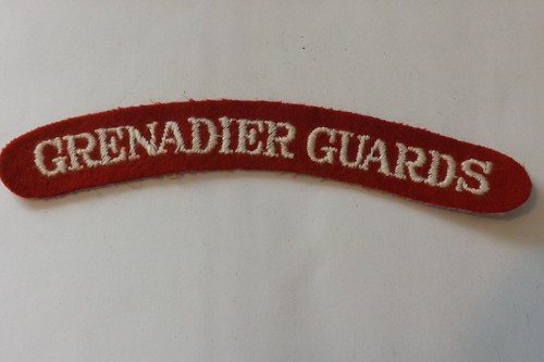 Military cloth badge grenadier - cloth,