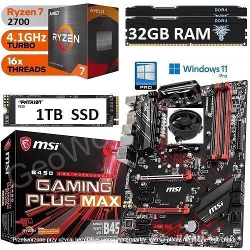 Amd ryzen 2700 32gb ram - +,