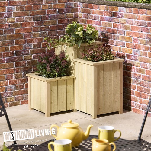 Wooden timber three tier - three,