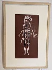 Framed Silkscreen Print Kakadu