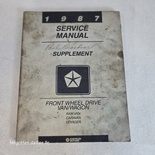 OEM 1987 DODGE FWD & RWD VAN
