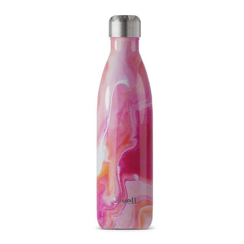 Stainless steel water bottle - steel,