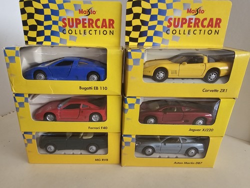 Set boxed models - 6, from