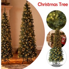 Slim Pre-Lit Christmas Tree