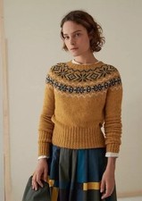 Toast fairisle jumper - new - size xs