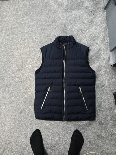 Navy zara gilet - zara, s